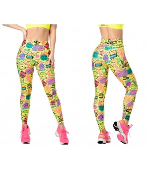 Zumba Fresh Vibes High Waisted Ankle Leggings