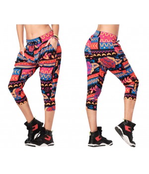 Штаны Z Dance Tribe Capri Harem Pants Red