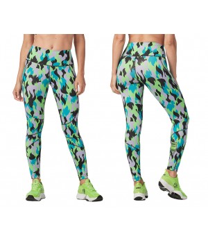 Zumba Camo Flame Perfect Ankle Leggings