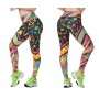 Zumba Printed High Waisted Ankle Leggings