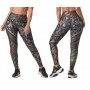 Zumba Printed High Waisted Ankle Leggings