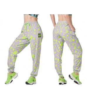 Zumba Printed Baggy Sweatpants