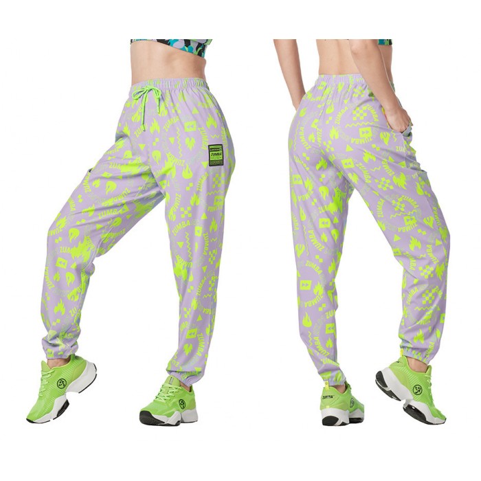 Zumba Printed Baggy Sweatpants