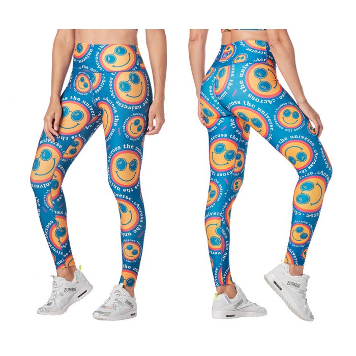 Across The Universe High Waisted Ankle Leggings