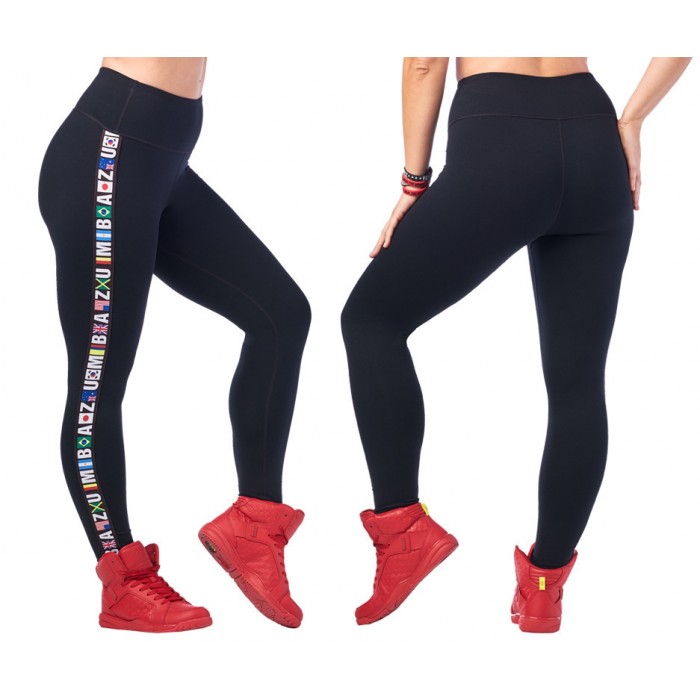 Z Dance League High Waisted Ankle Leggings