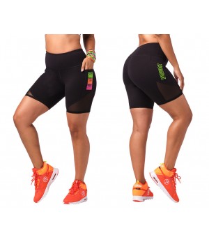 Zumba Happy Biker Shorts