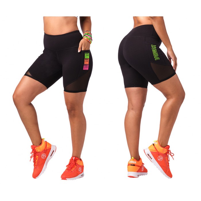 Zumba Happy Biker Shorts