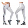 Z Metallic High Waisted Ankle Leggings