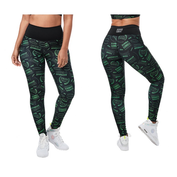 Team Z High Waisted Long Leggings