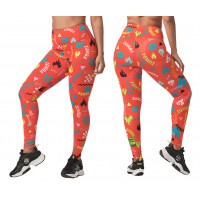 Zumba Fuego High Waisted Ankle Leggings