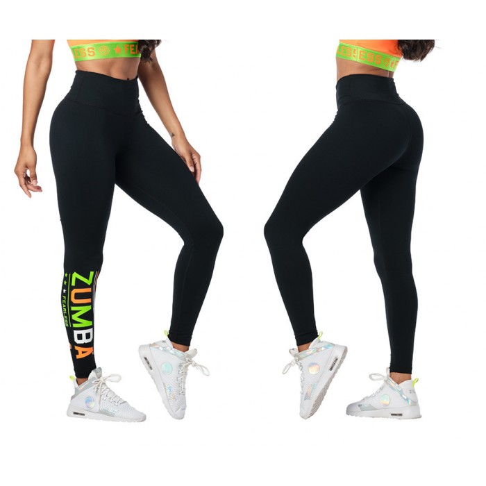 Zumba Now High Waisted Ankle Leggings