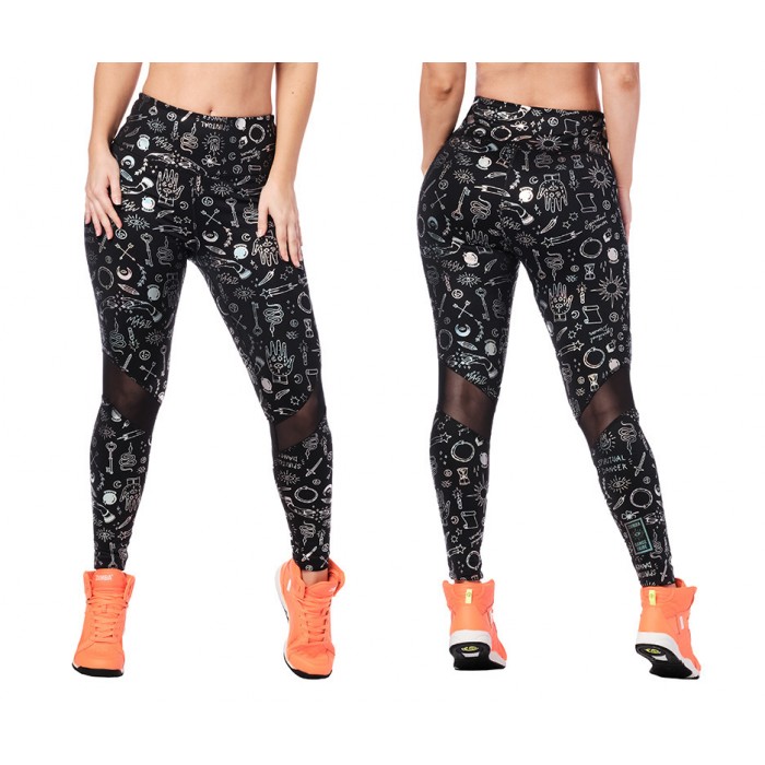 Z Future High Waisted Ankle Leggings