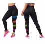 Zumba Happy High Waisted Ankle Leggings