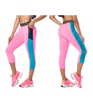 Zumba Pop Capri Leggings