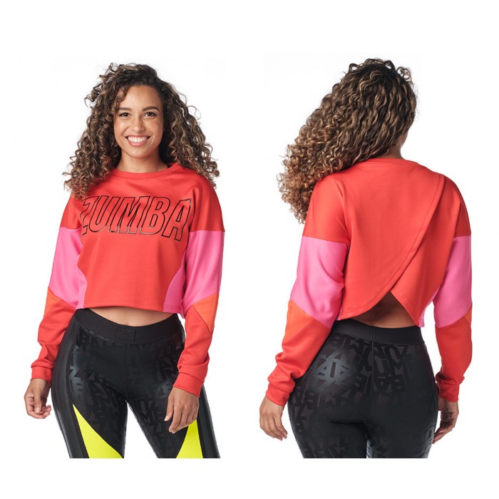 Zumba Color Blocked Sweatshirt