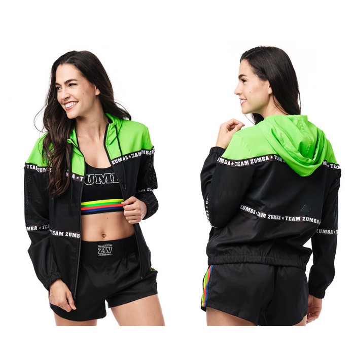 Team Zumba Mesh Insert Jacket