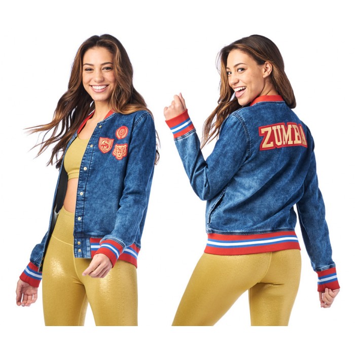 Z Spirit Denim Bomber Jacket