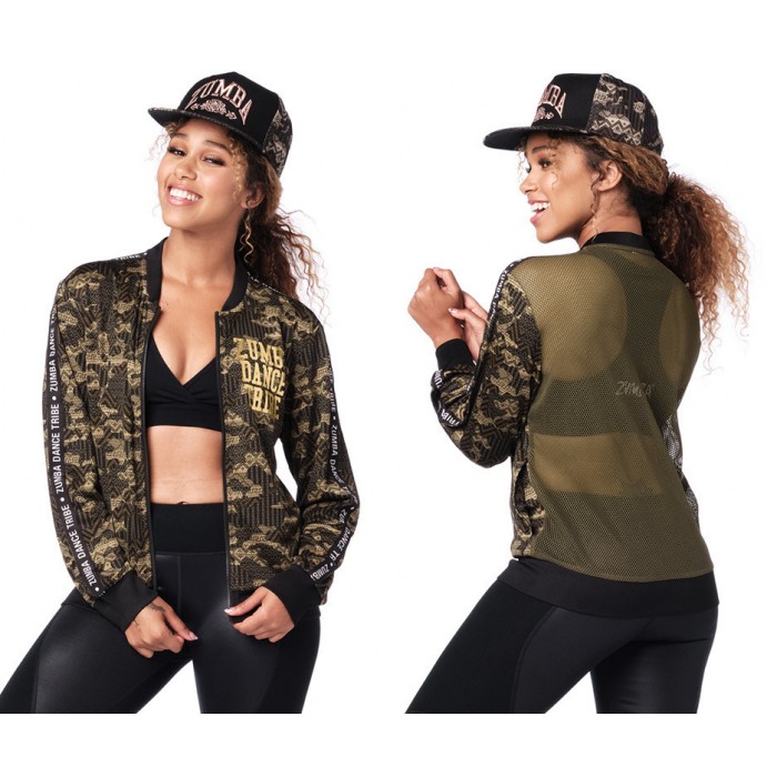 Z Mix It Up Mesh Zip-Up Jacket