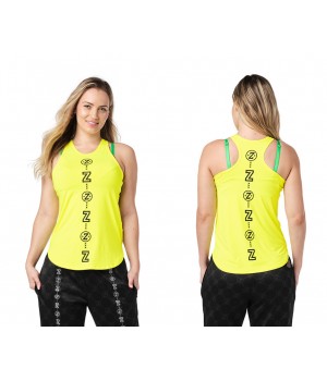 Zumba Dance High Neck Tank