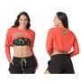 Zumba EST. 01 Long Sleeve Crop Top