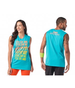 Color Me Zumba  Muscle Tank