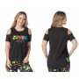 Zumba EST. 01 Cold Shoulder Top