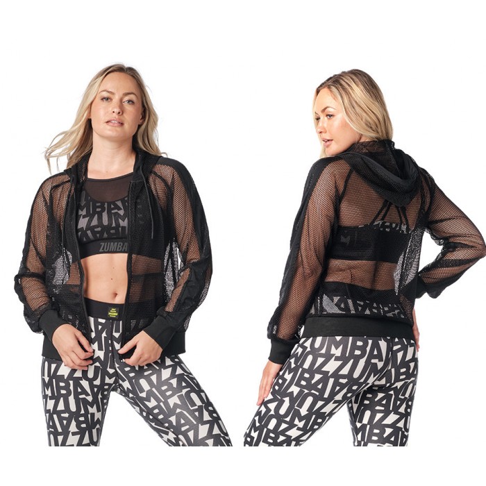 Zumba Mesh Zip-Up Jacket