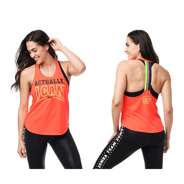 Zumba I Can T-Strap Tank