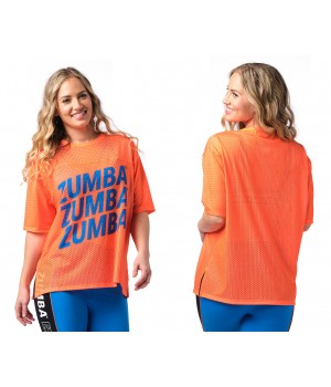 Zumba Mesh Boxy Top