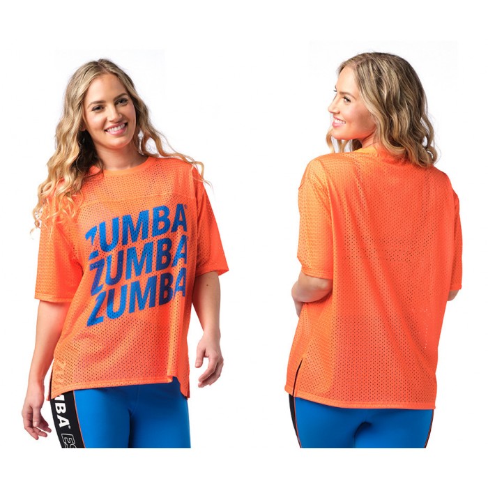 Zumba Mesh Boxy Top