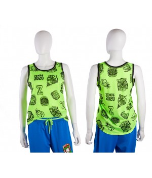 Z All Stars Jersey Tank green