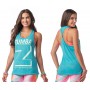 Color Your Dance Floor Twisted Back Tank