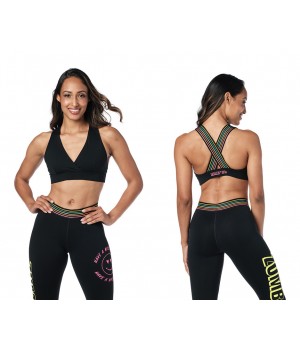 Zumba Pop Bra black