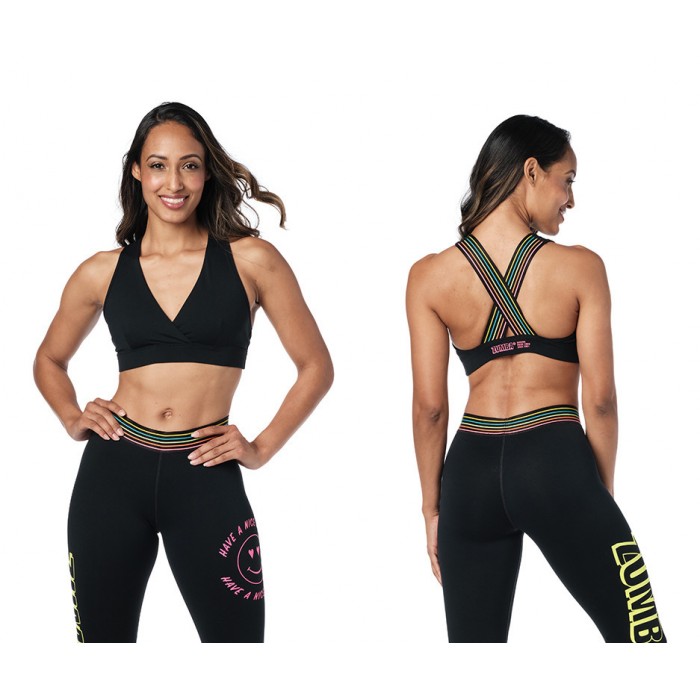 Zumba Pop Bra black